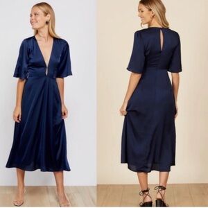 Park & Fifth Kendall Dress in Navy